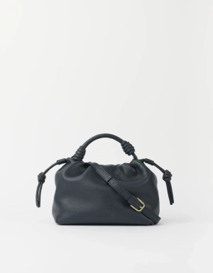 KIKI MINI -UNIVERSE BLUE SOFT GRAIN LEATHER UNIVERSE BLUE