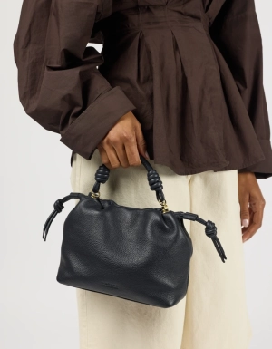 KIKI MINI -UNIVERSE BLUE SOFT GRAIN LEATHER UNIVERSE BLUE