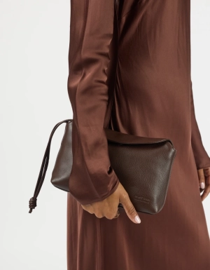 SIENNA MINI - CHOCOLATE SOFT GRAIN LEATHER CHOCOLATE