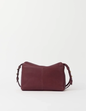 SIENNA MINI - DARK CHERRY SOFT GRAIN LEATHER DARK CHERRY