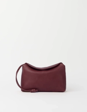 SIENNA MINI - DARK CHERRY SOFT GRAIN LEATHER DARK CHERRY