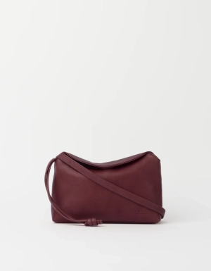 SIENNA MINI - DARK CHERRY SOFT GRAIN LEATHER DARK CHERRY