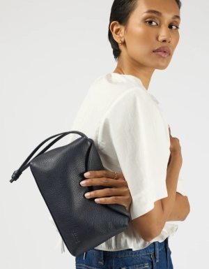 SIENNA MINI - UNIVERSE BLUE SOFT GRAIN LEATHER UNIVERSE BLUE