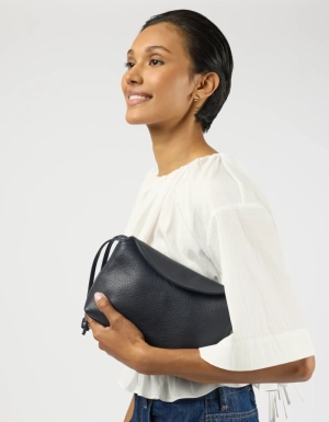 SIENNA MINI - UNIVERSE BLUE SOFT GRAIN LEATHER UNIVERSE BLUE