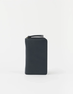 JETT WALLET - UNIVERSE BLUE PRINT LEATHER UNIVERSE BLUE