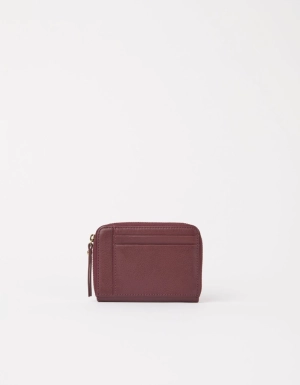 ROBBIE WALLET - DARK CHERRY SOFT GRAIN DARK CHERRY