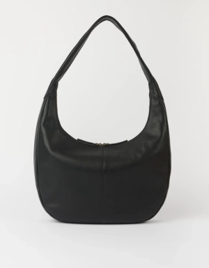 COCO GRAND - BLACK SOFT GRAIN LEATHER BLACK