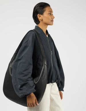 COCO GRAND - BLACK SOFT GRAIN LEATHER BLACK