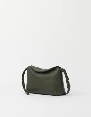 SIENNA MINI - MOSS SOFT GRAIN LEATHER MOSS