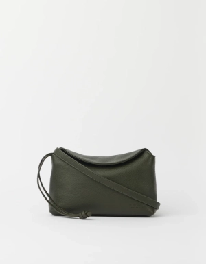 SIENNA MINI - MOSS SOFT GRAIN LEATHER MOSS