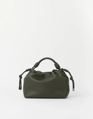 KIKI MINI -MOSS SOFT GRAIN LEATHER MOSS