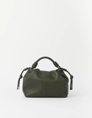 KIKI MINI -MOSS SOFT GRAIN LEATHER MOSS