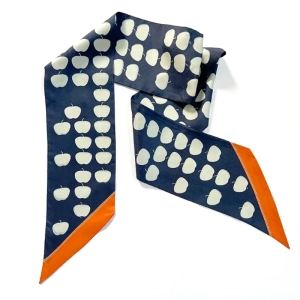 APPELBLAUWE TWILLY DONKERBLAUW