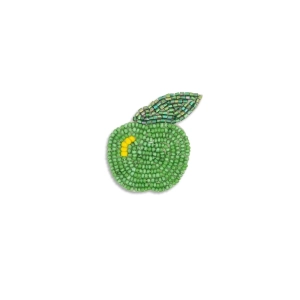 APPELGROENE BROCHE 